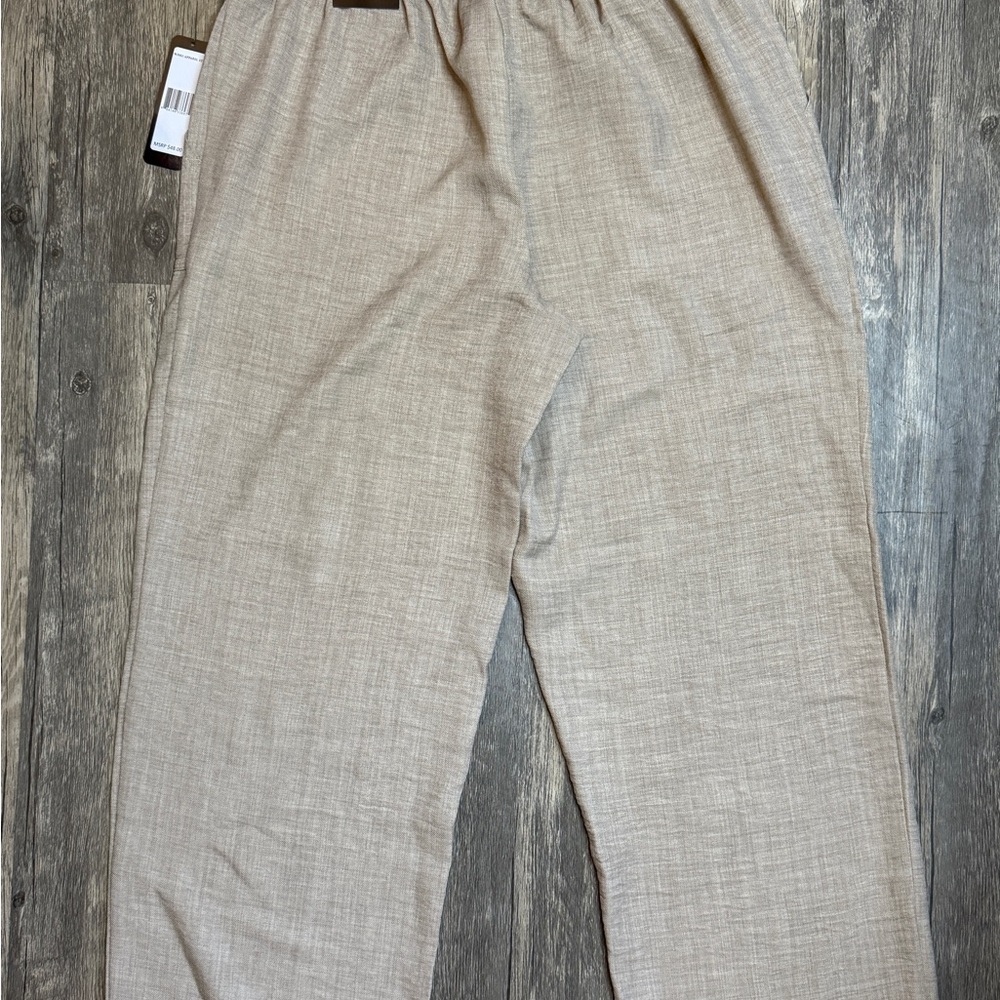 Soho Apparel Tan Wide Leg Pants